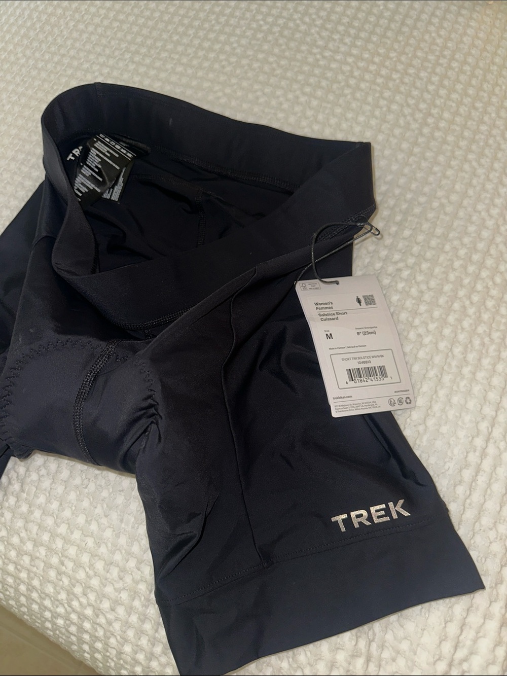 TREK Women’s Black Athletic Cycling Shorts